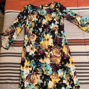 Casual flowered dress